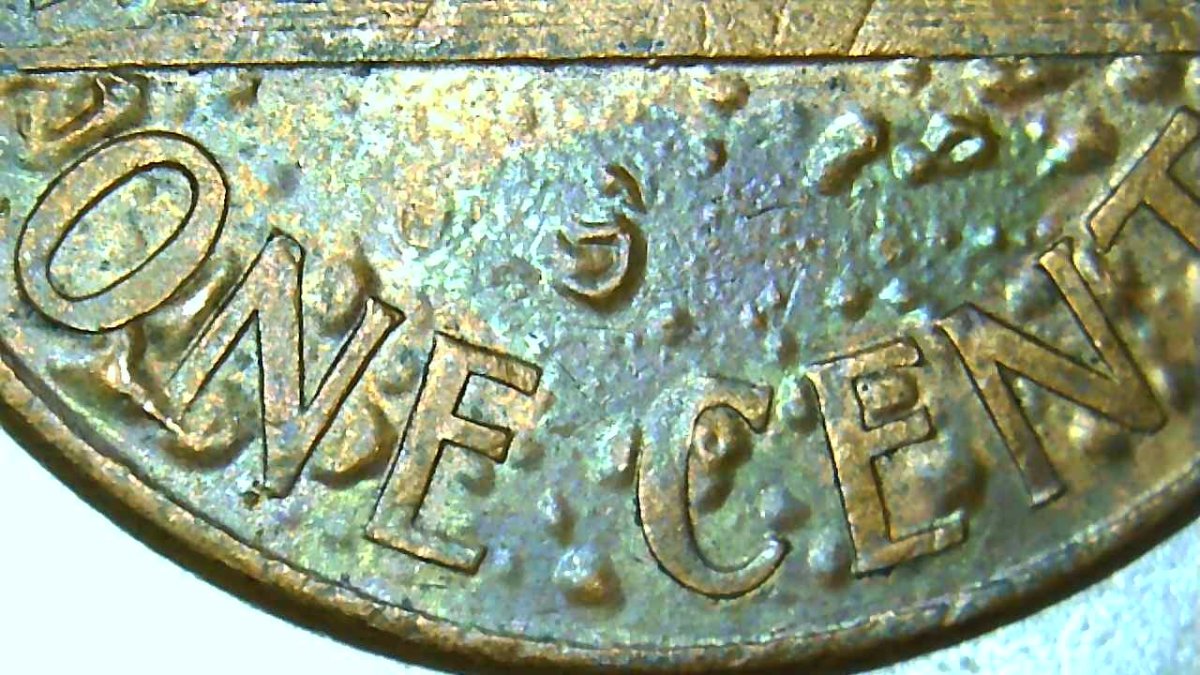 Rare-Penny-Error?-Lots-Of-Ears-And-Other-Weird-Things!-Please-See-Pics!1990-D